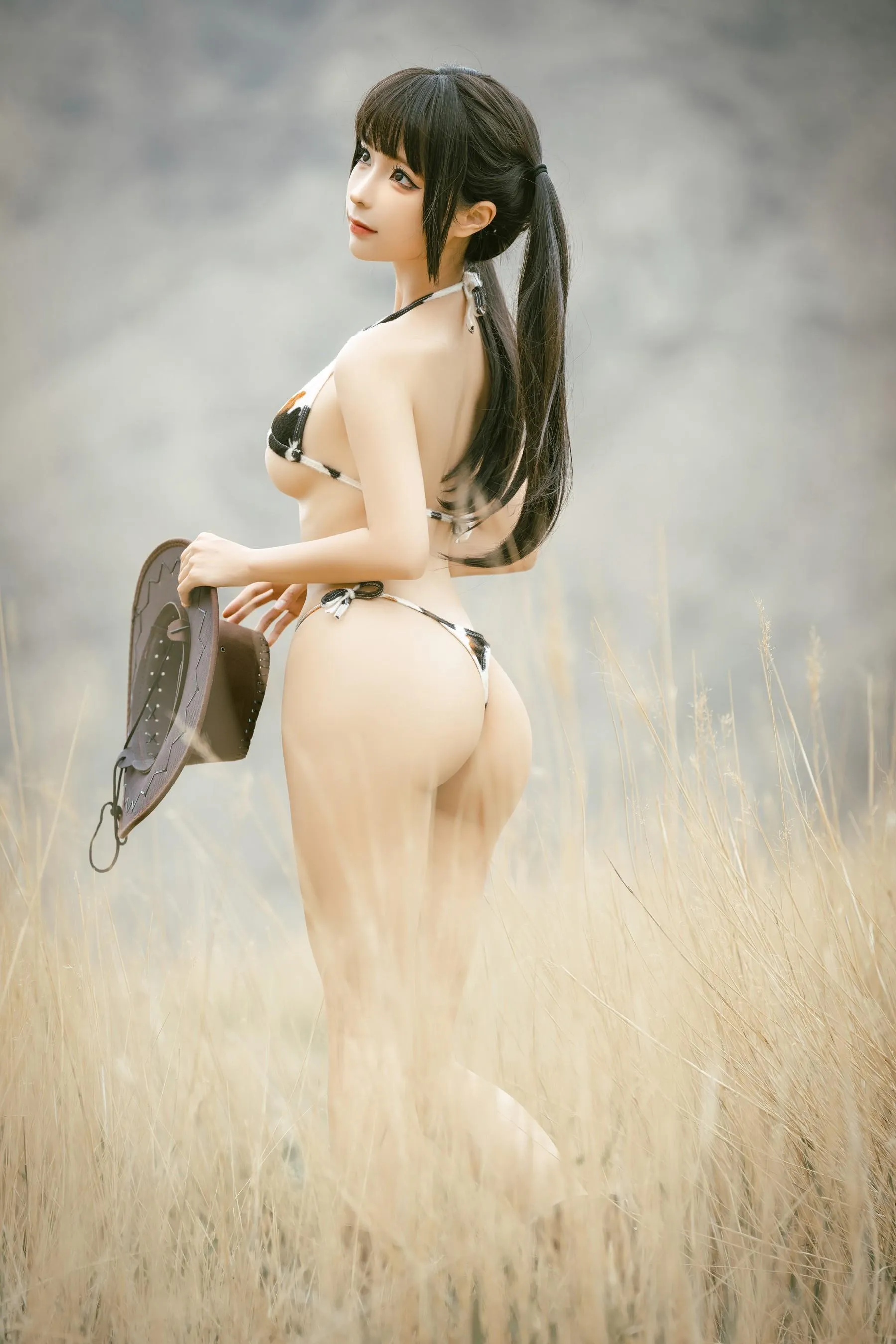 蠢沫沫 – NO.235 比基尼牛仔 [18P]插图5